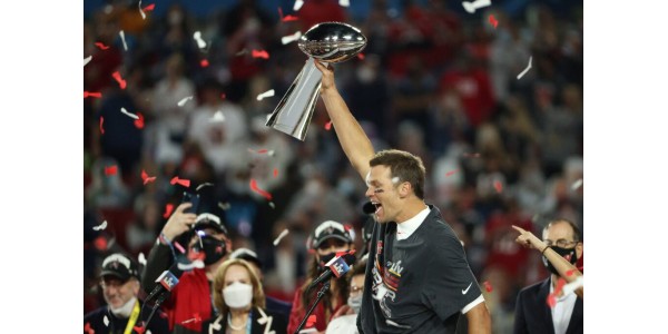 Brady, joka lähti New England Patriotsista voittaakseen Super Bowl -mestaruuden uudelleen